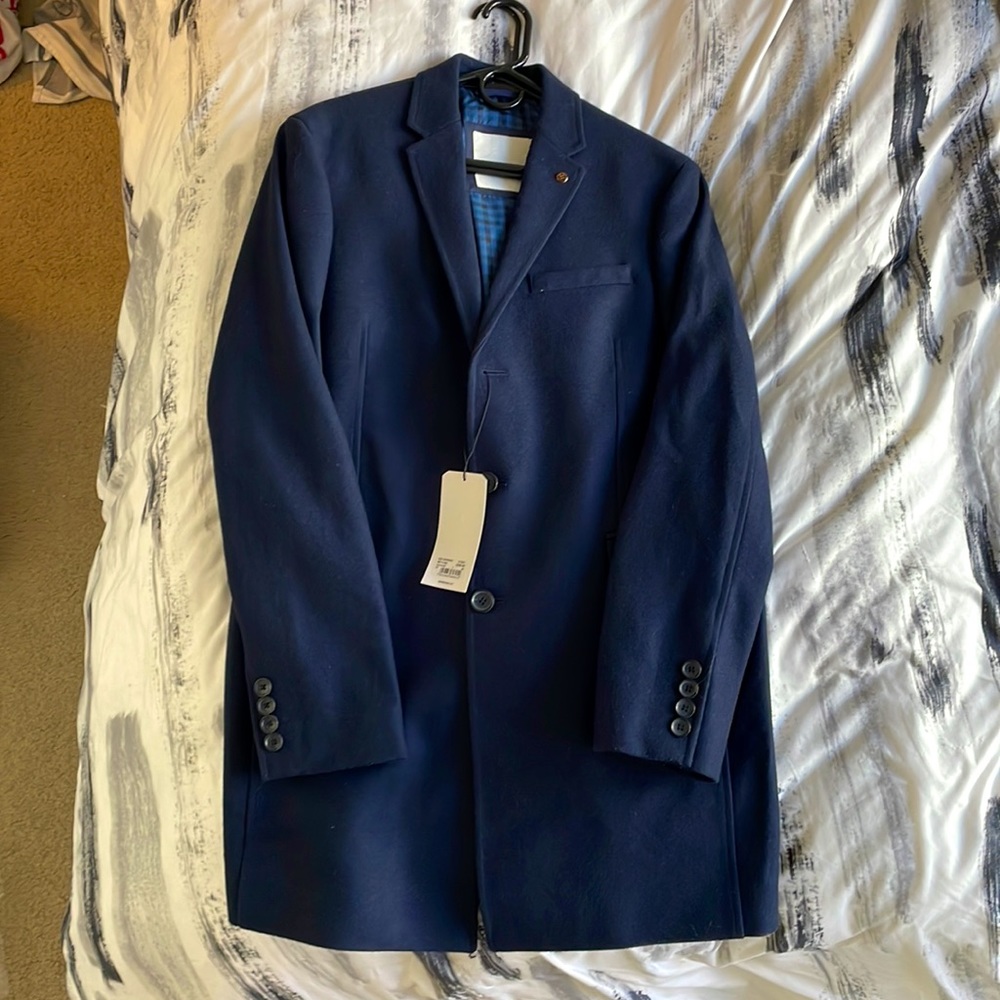 Ben Sherman Navy blue Peacoat